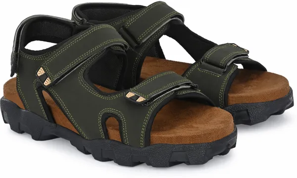 Olive_Synthetic_Casual_Sandal_For_Men