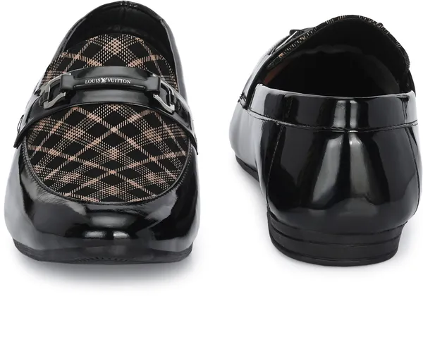 Black_&_Beige_Patent_Leather_Casual_Loafers__For_Men