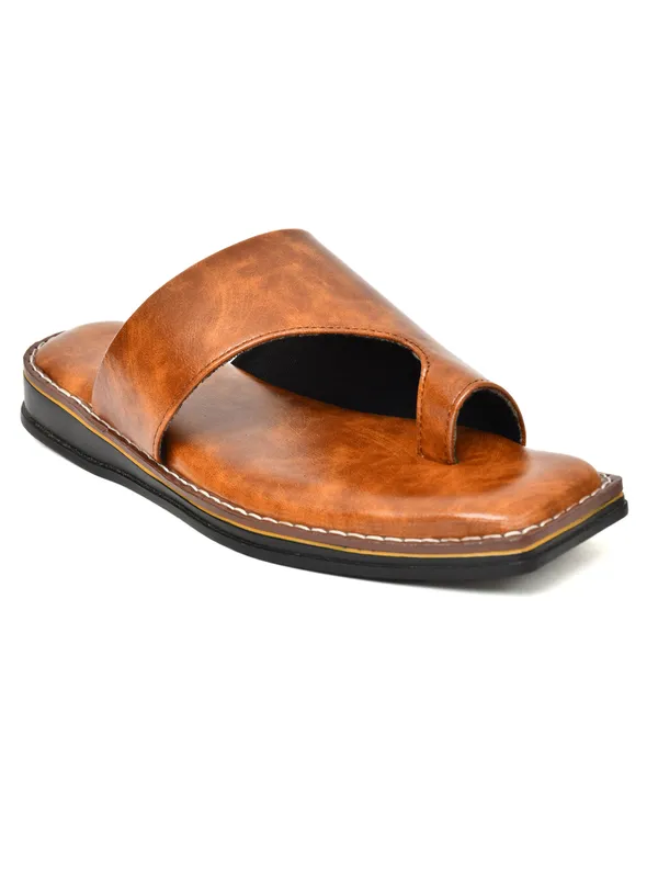 Biggie_Tan_mens_Peshawari_Sliders_for_daily_wear