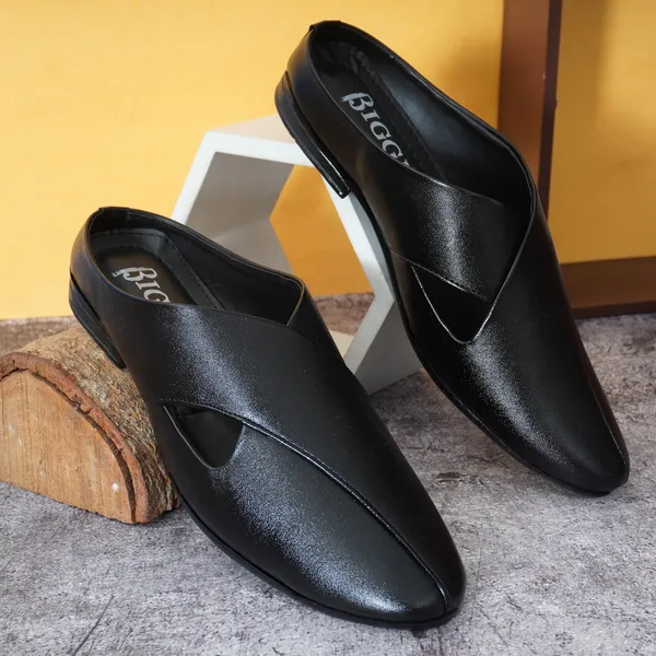 Black_Synthetic_Ethnic_Sandal_For_Men