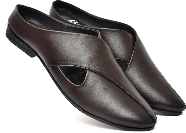 Brown_Synthetic_Ethnic_Sandal_For_Men