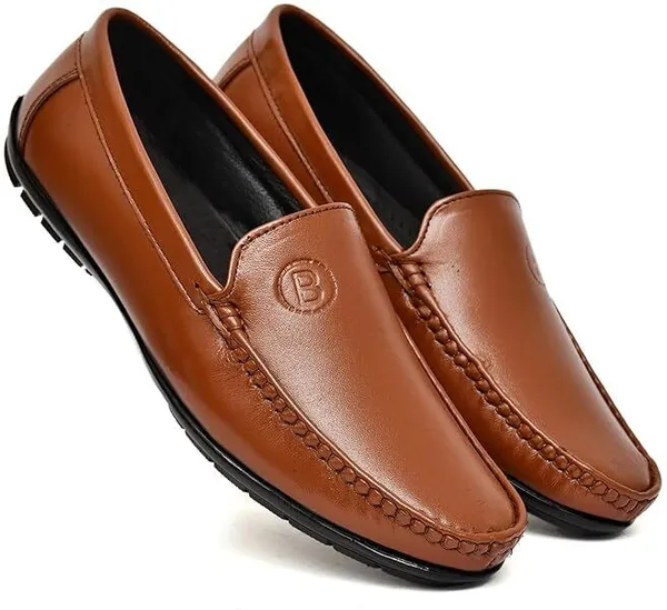 Tan_Genuine_Leather_Party_Loafers_For_Men