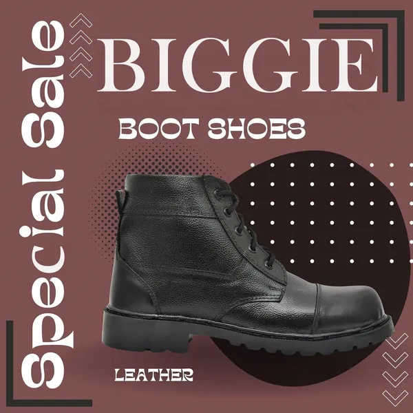 Black_Genuine_Leather_Casual_Boots_Shoes_For_Men