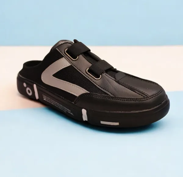Black_Exclusive_Half_Premium_Mesh_Casual_Shoes_For_Men