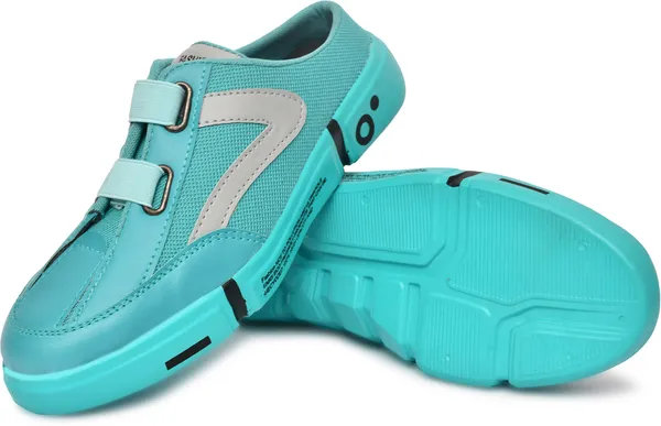 Teal_Exclusive_Half_Premium_Mesh_Casual_Shoes_For_Men