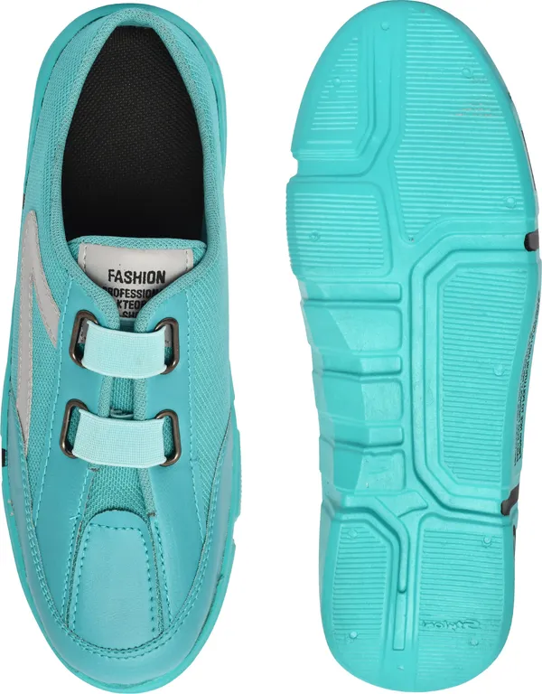 Teal_Exclusive_Half_Premium_Mesh_Casual_Shoes_For_Men