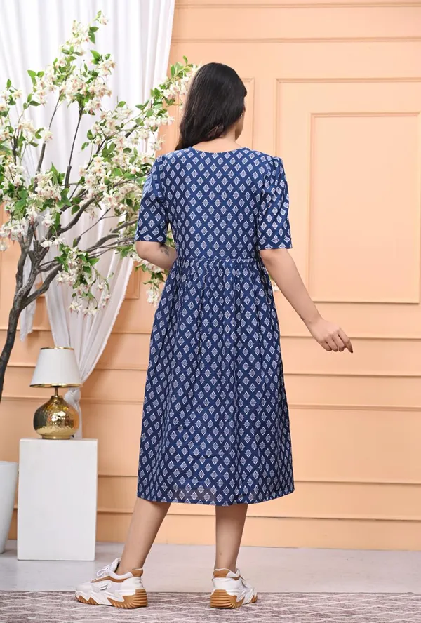 Indigo_Blossom_Printed_Cotton_Middi_Dress_For_Women