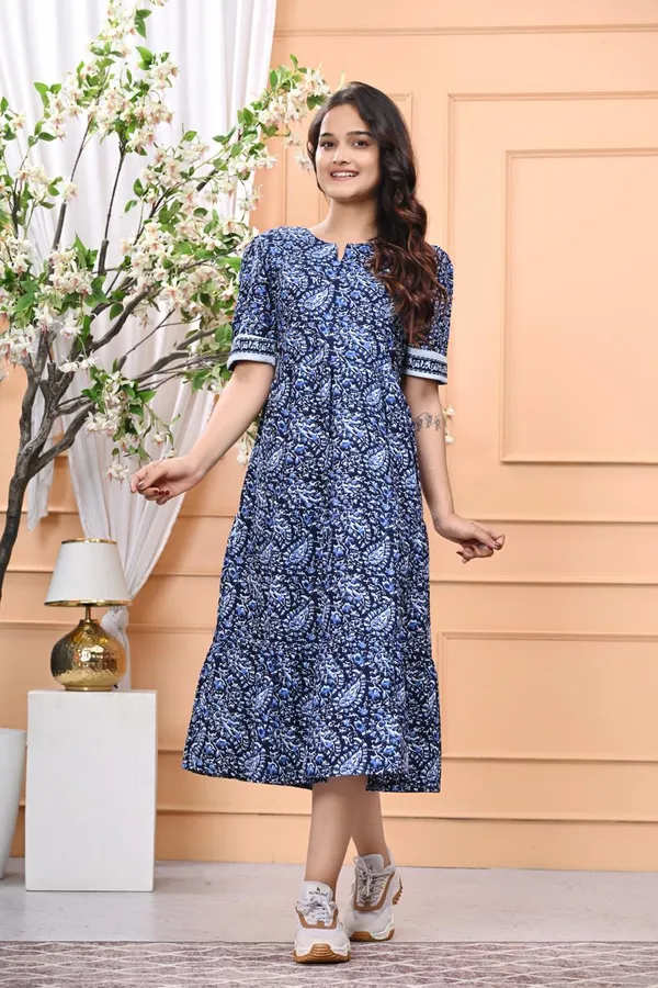 Indigo_Blossom_Printed_Cotton_Middi_Dress_For_Women