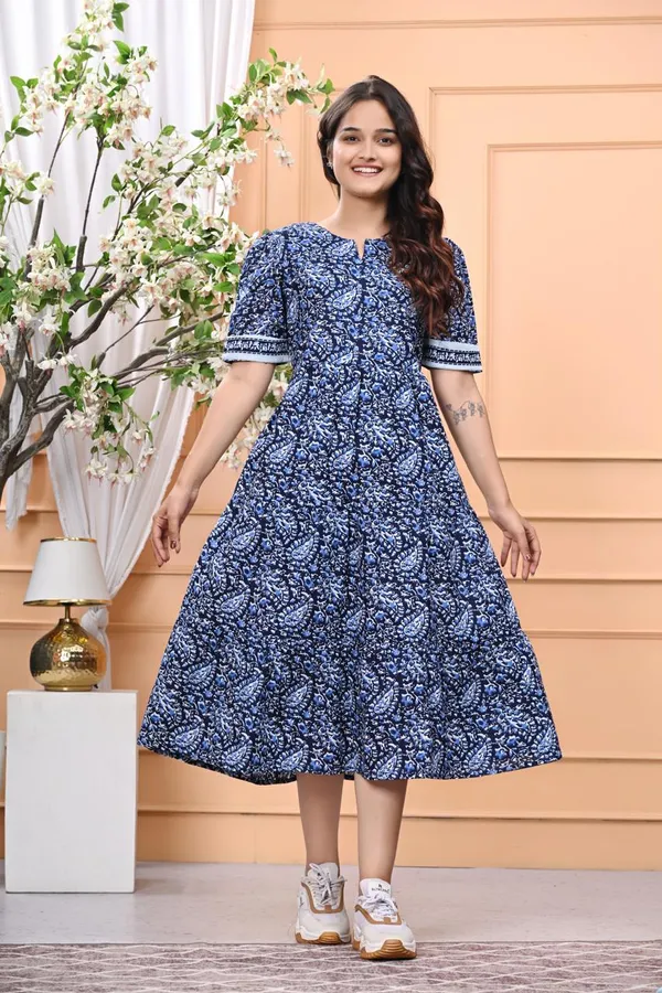 Indigo_Blossom_Printed_Cotton_Middi_Dress_For_Women