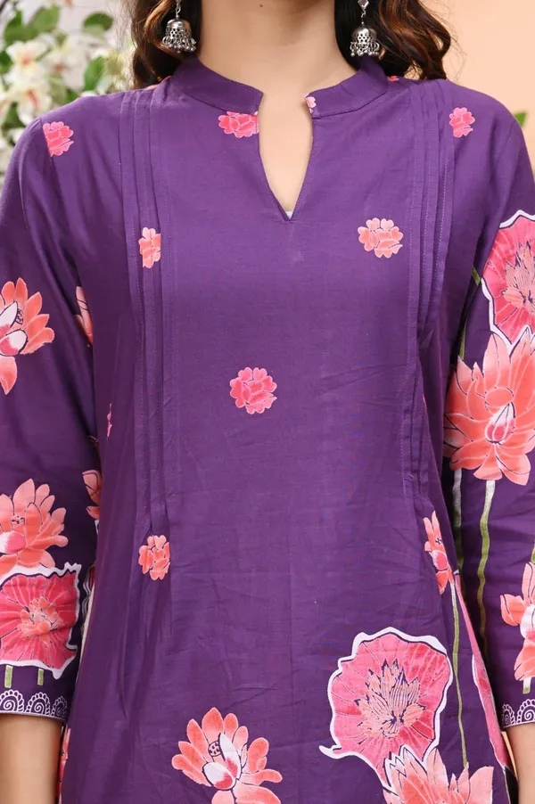 Midnight_Garden_Printed_Cotton_Kurta_Set_For_Women