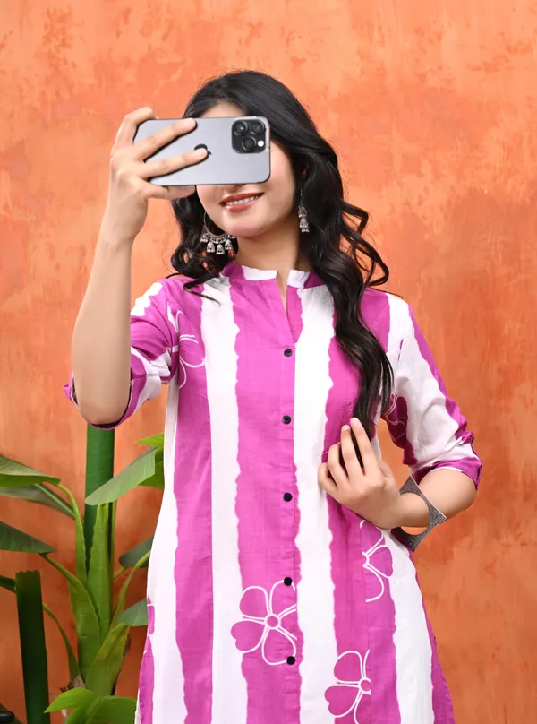 Purple_Ethnic_Printed_Cotton_Cord__Set_For_Women