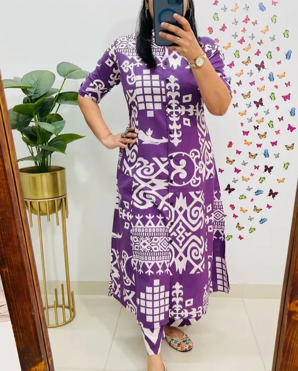 Purple_Special_Premium_Cotton_Suit_Set_For_Women