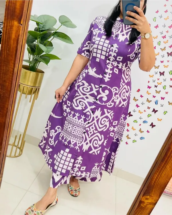 Purple_Special_Premium_Cotton_Suit_Set_For_Women