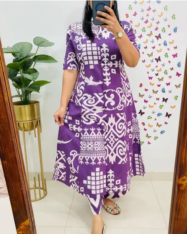 Purple_Special_Premium_Cotton_Suit_Set_For_Women