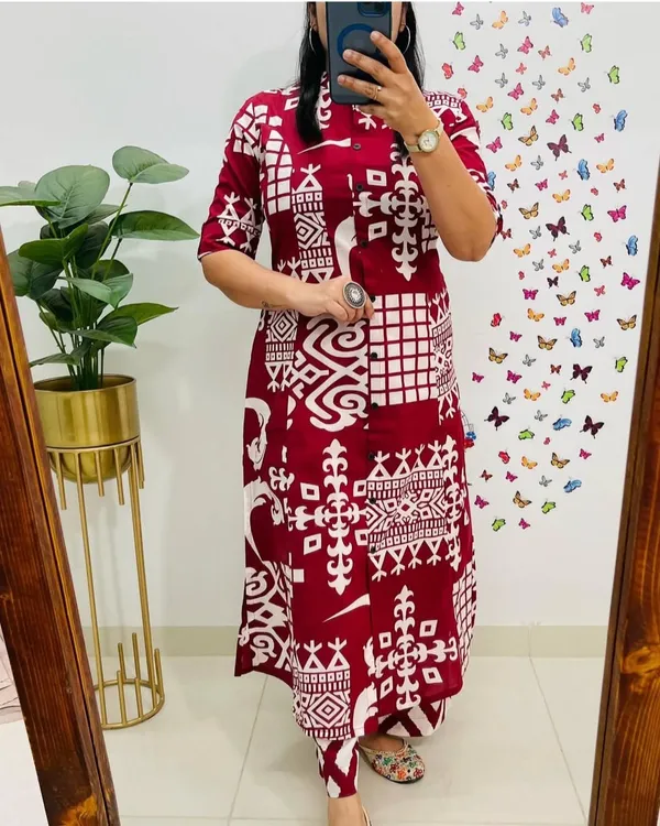 Red_Special_Premium_Cotton_Suit_Set_For_Women