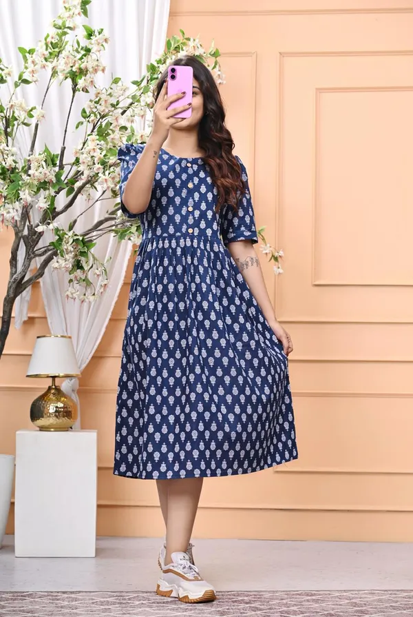 Blue_New_Trending_Middi_For_Women