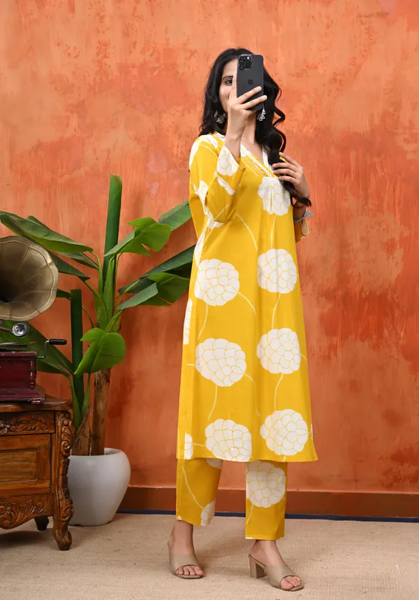 Yellow_Cotton_Cord_Set_Special_For_Women