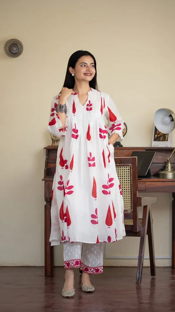 White_Flared_Kurti_Set_For_Women_|_Premium_Ethnic_Wear_For_Women