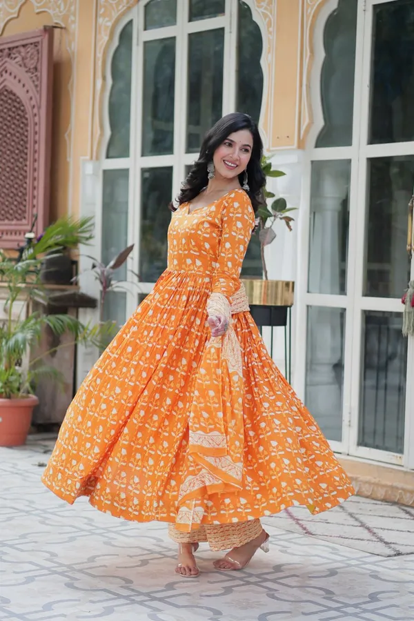 Vibrant_Orange_Charm_Cotton_Ensemble