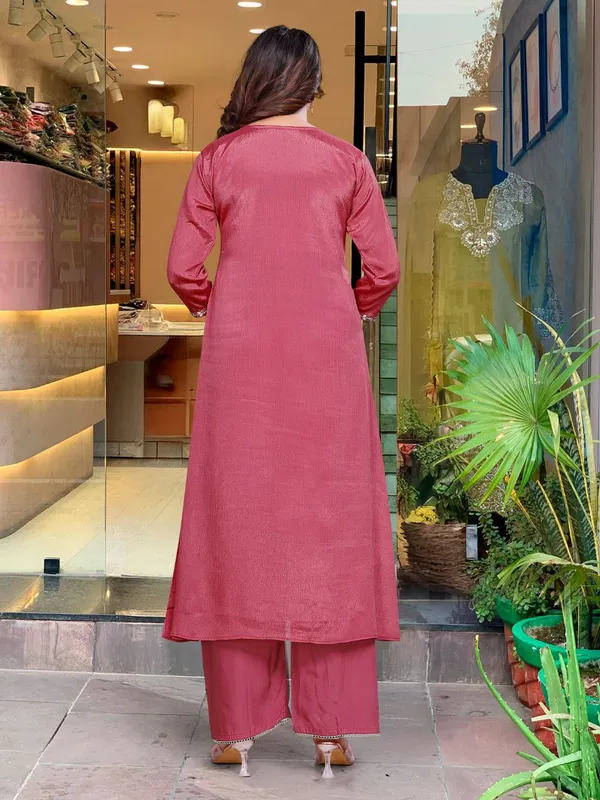 Fuchsia_Gleam_Code_&_Shine_Kurti_Set