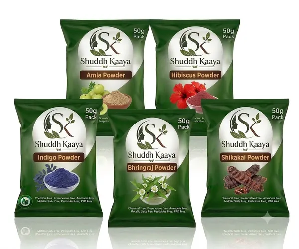 Shuddh_Kaaya_Amla_Hibiscus_Indigo_Bhringraj_Shikakai_Hair_Powder_Set_Pack_Of_5