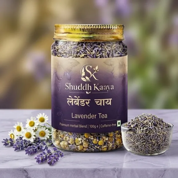 Shuddh_Kaaya_Lavender_Tea_Herbal_Blend_100g