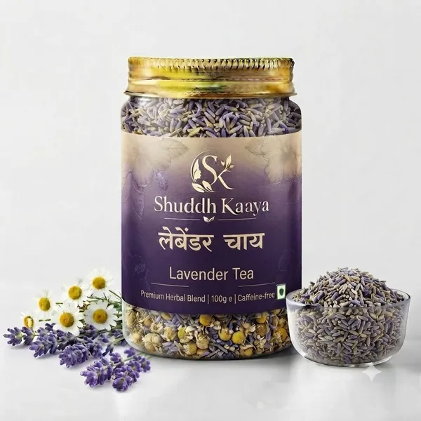 Shuddh_Kaaya_Lavender_Tea_Herbal_Blend_100g