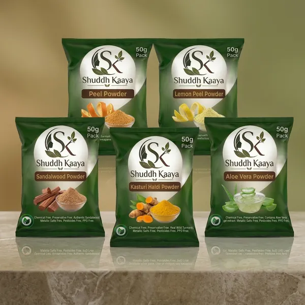 Shuddh_Kaaya_Herbal_Skincare_Powder_Set_Pack_Of_5