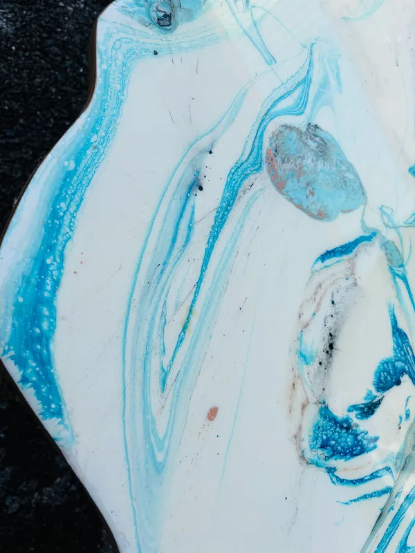Blue_Wood_&_Resin_Center_Table_(Set_Of_2)