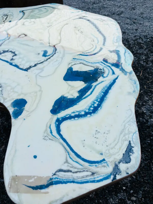 Blue_Wood_&_Resin_Center_Table_(Set_Of_2)