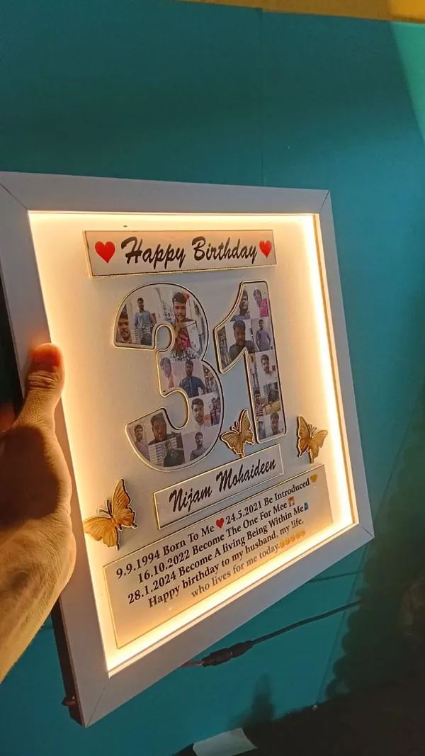 Customized_3d_frame_with_LED_for_every_occasion