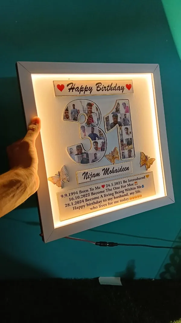 Customized_3d_frame_with_LED_for_every_occasion