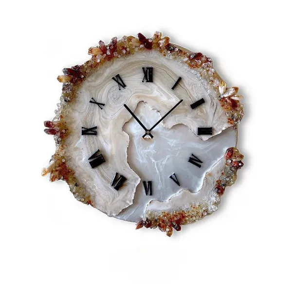 Brown_Pearl_Wood_&_Resin_Premium_Clock_Luxury_Crystal_Abstract_Epoxy_Wall_Clock_For_Home_Decor