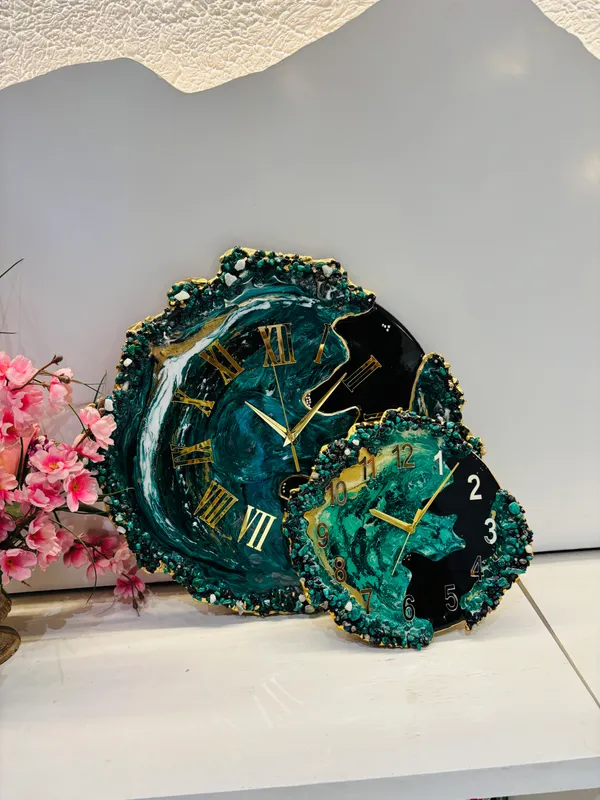 Large_Resin_Clock_Agate_Stone_For_Home_Decor