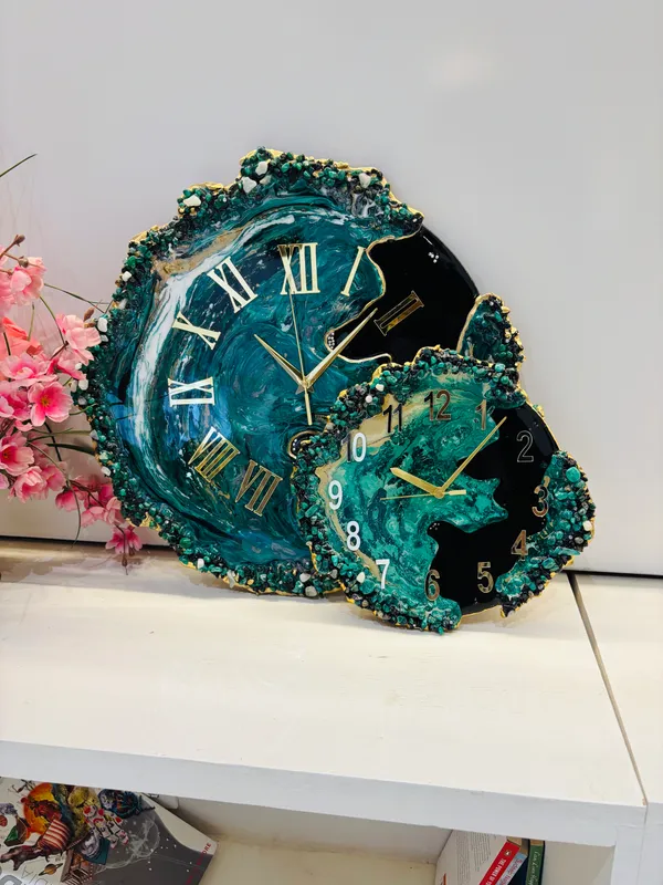Large_Resin_Clock_Agate_Stone_For_Home_Decor
