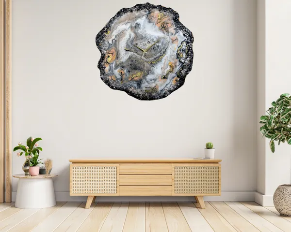 Multicolor_Wood_&_Resin_Epoxy_Hand_Work_Wall_Clock