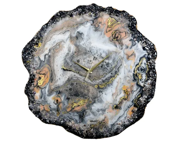 Multicolor_Wood_&_Resin_Epoxy_Hand_Work_Wall_Clock
