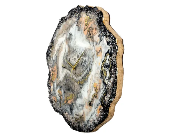 Multicolor_Wood_&_Resin_Epoxy_Hand_Work_Wall_Clock