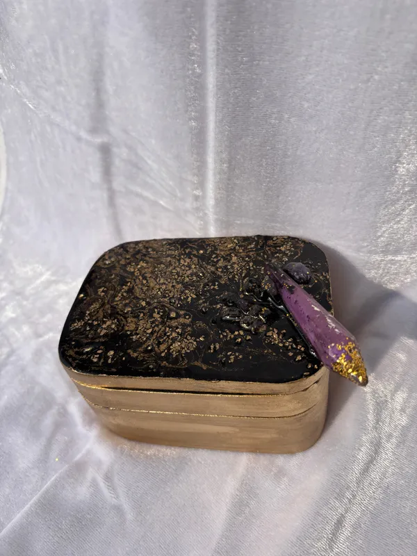 Multicolor_Resin_Valentine'S_Day_Gift_Wooden_Jewelry_Box,_Bracelet_Holder_&_Jewelry_Organize