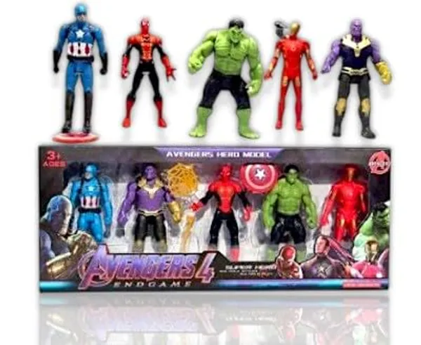 Ultimate_Superhero_Marvel_Series_Collectable_Action_Figures_Set_Off_5__|__6.3-inches_Tall_Super_Hero_Set_|_for_Boys_Girls_And_Adults