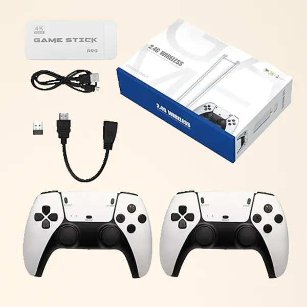 White_Retro_Game_Stick_|_4K_HDMI_Output_&_Wireless_Controller_|_Video_Games_64_GB_SD_Card_40_Thousand_In_Build_Games__With_Two_Wireless_Controller_