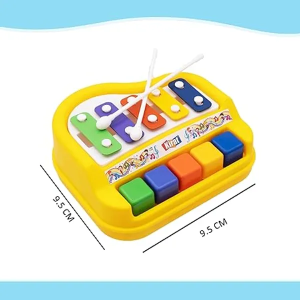 Yellow_Non_Battery_2_in_1_Mini_Piano_and_Xylophone_Toy_|_Colorful_Keys_&_2_Mallets_Crisp_And_Clear_Sound__|_For_Babies/Girls/Boys/Kids/Gifts