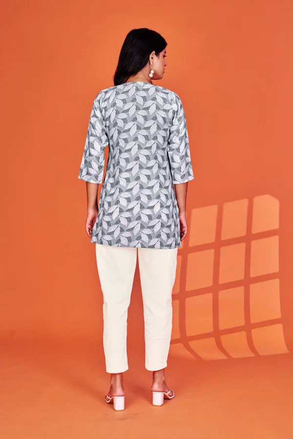 Grey_Printed_Cotton_Tunic_for_Women