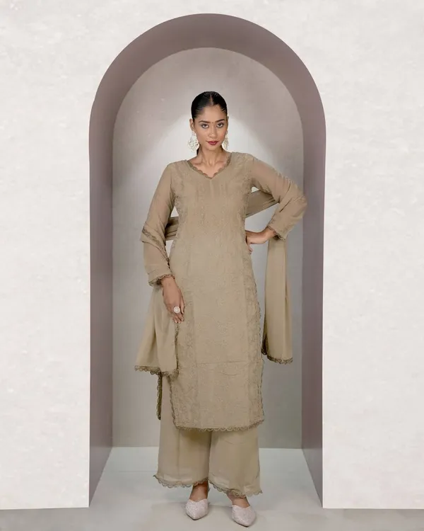 Mehndi_Green_Embroidered_Kurta_Palazoo_with_Dupatta