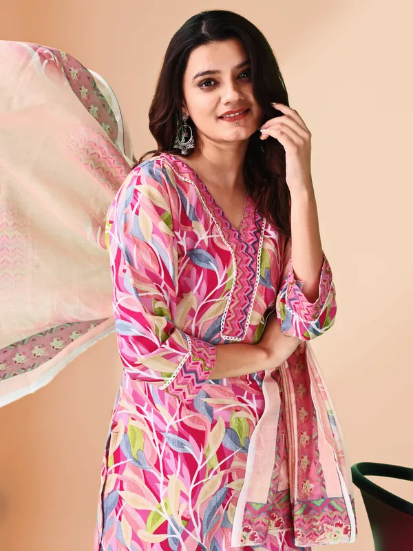 Woman_Cotton_Digital_Print_Kurti-Pant-_Dupatta