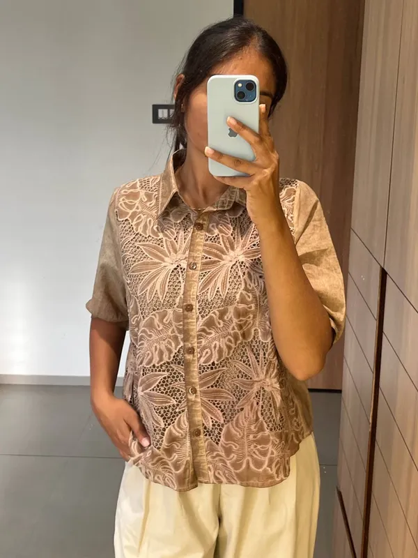 Beige_cutwork_embroidered_shirt