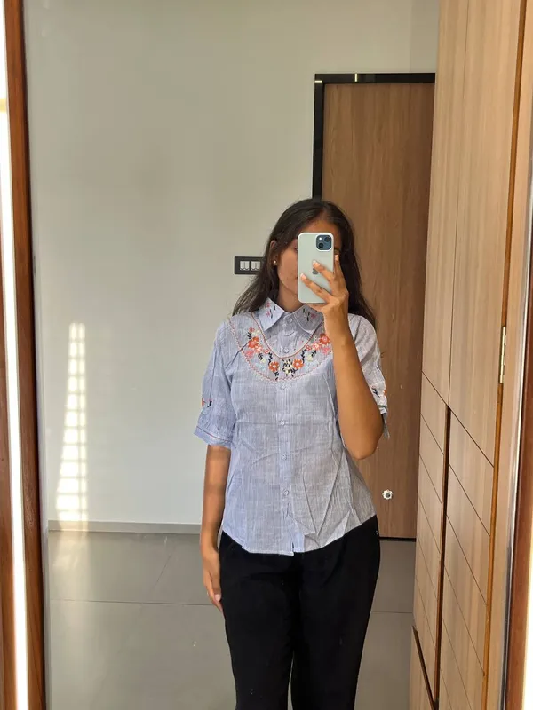 Blue_Cotton_Embroidered_Shirt