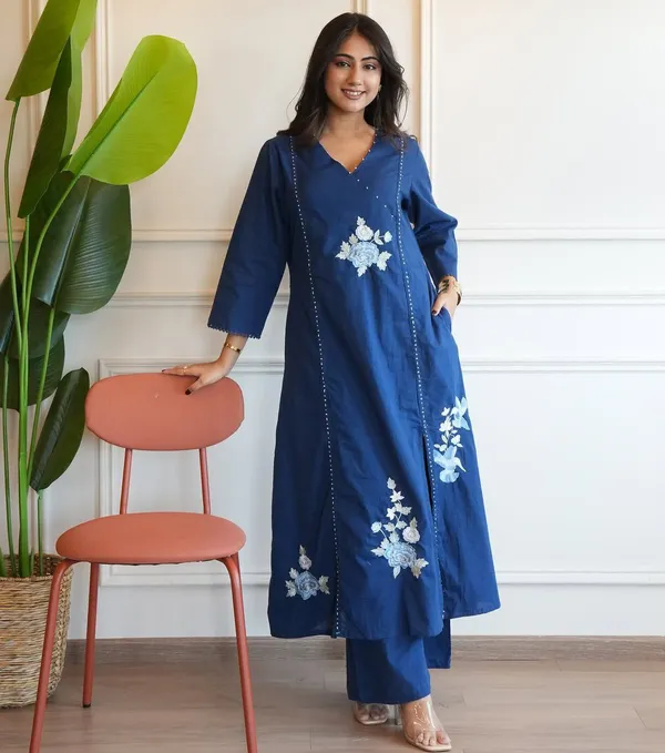 Blue_Embroidered_Kurta_Set
