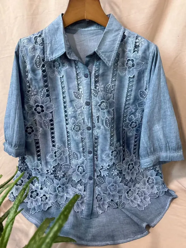 Blue_Floral_Embroidered_Shirt