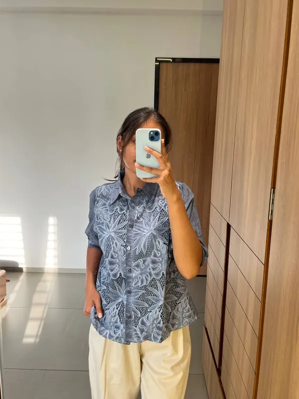 Blue_cutwork_embroidered_shirt
